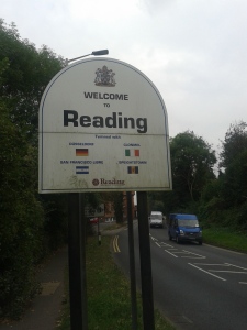 Reading, just outside Scotland.